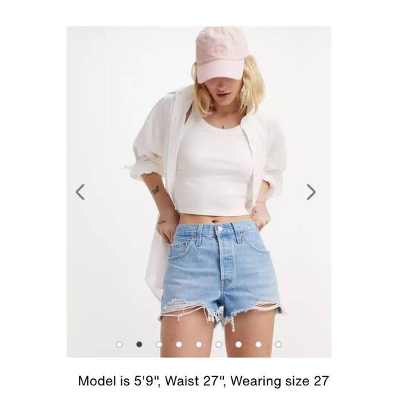 Levi's Pants - NWT Levi’s 501 Original Fit High Rise Women’s Button Fly Shorts